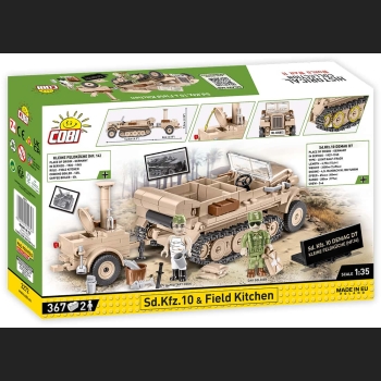 Sd.Kfz 10  367 Kl. 1:35 HC WWII- Field Kitchen Executive Edition